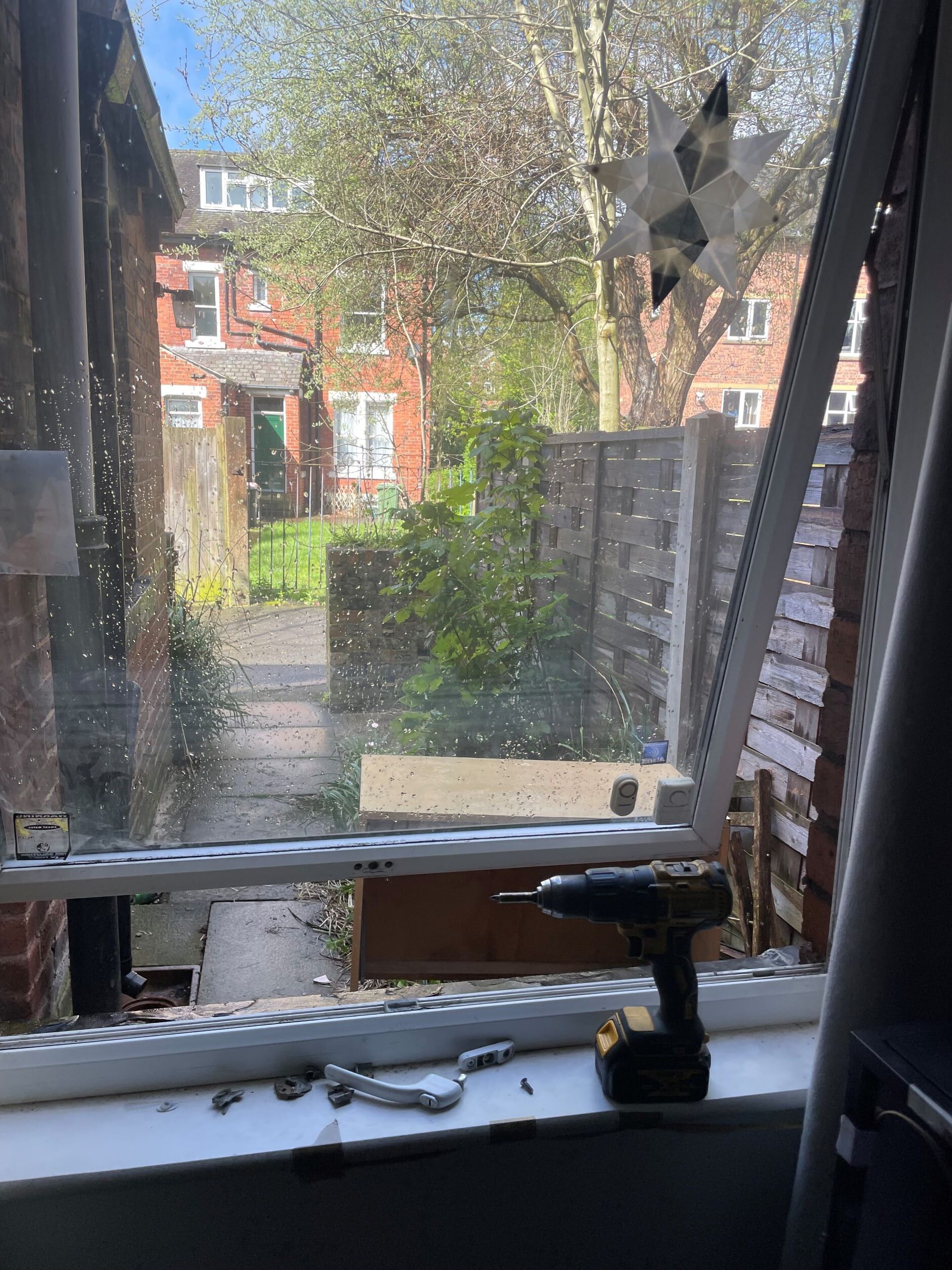 uPVC window lock repair